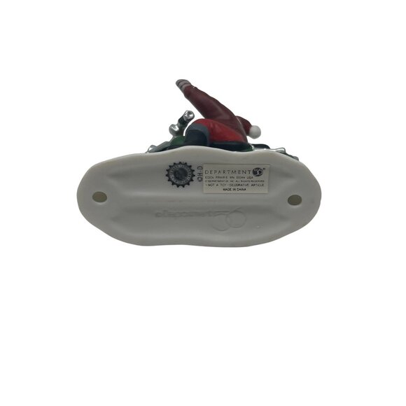 Department 56 North Pole Series "A Happy Harley Day" - Vintage - 1999 - Picture 6 of 10